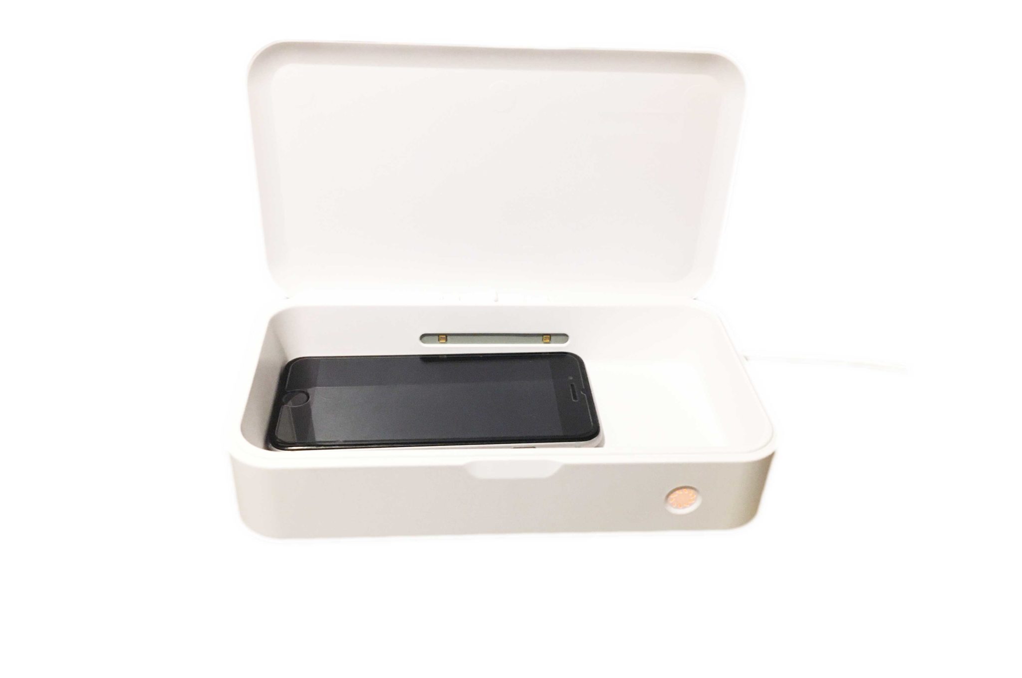 Stérilisateur UV LED Pour Téléphone, Clés, Masques - Élimine 99,99% Bactéries - 6 Minutes