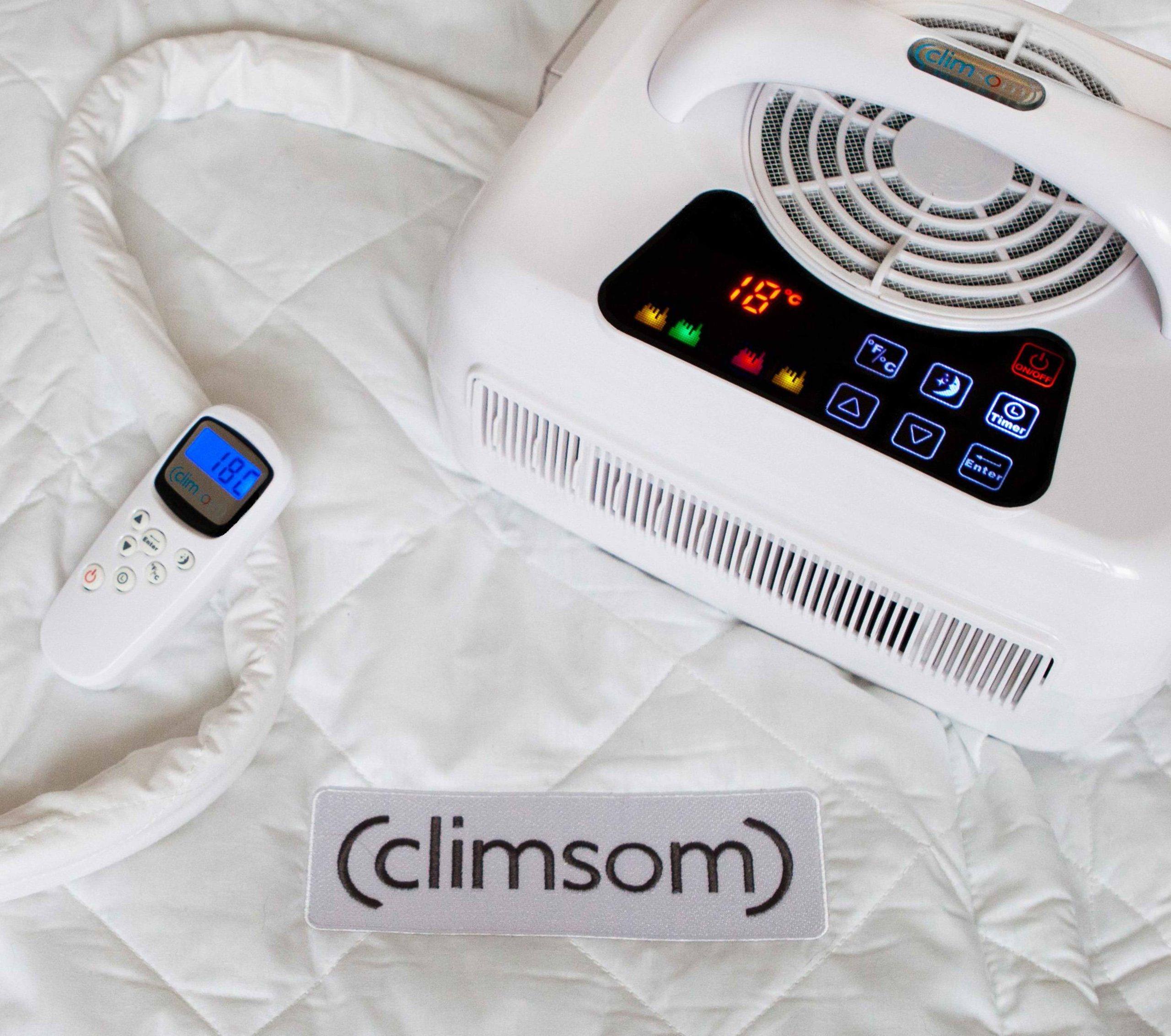 Climsom_themocontroleur_surmatelas_telecommande